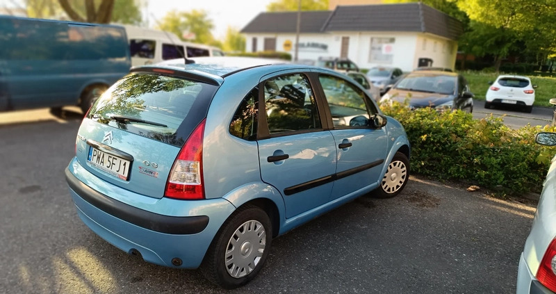 Citroen C3 cena 8499 przebieg: 167000, rok produkcji 2007 z Poznań małe 92